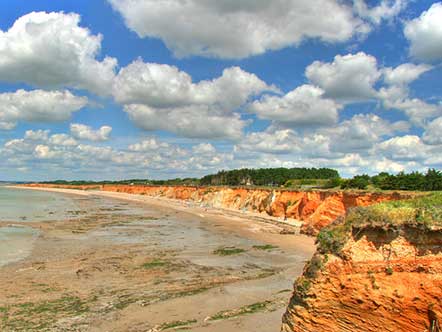 Mine d'Or beach in Pénestin in Morbihan