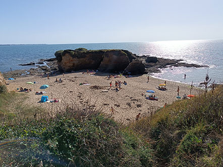 Les plages à Pénestin dans le Morbihan