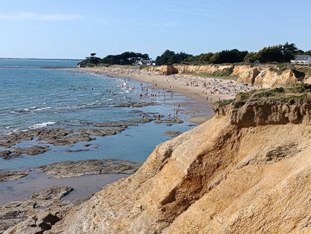 Les plages à Pénestin dans le Morbihan