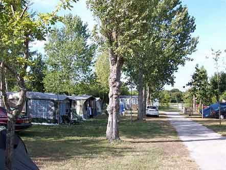 Les emplacements de camping