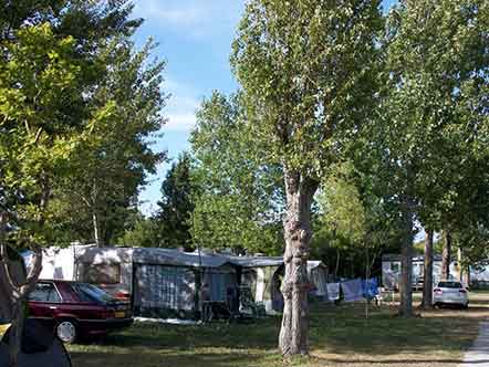 Les emplacements de camping