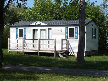 2-bedroom mobile home at the Ker-Lay campsite in Morbihan