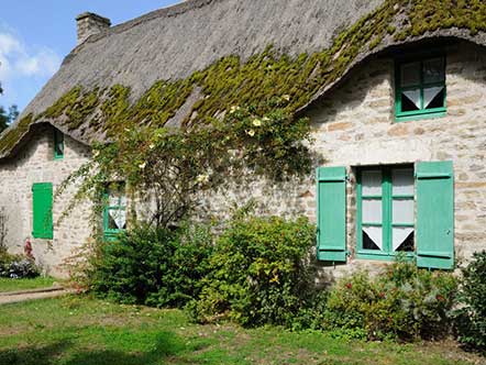 The cottages of Kerhinet