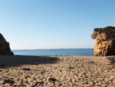 Plage à proximité du camping